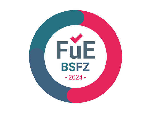 Zertifikats Logo - BSFZ Siegel 2024